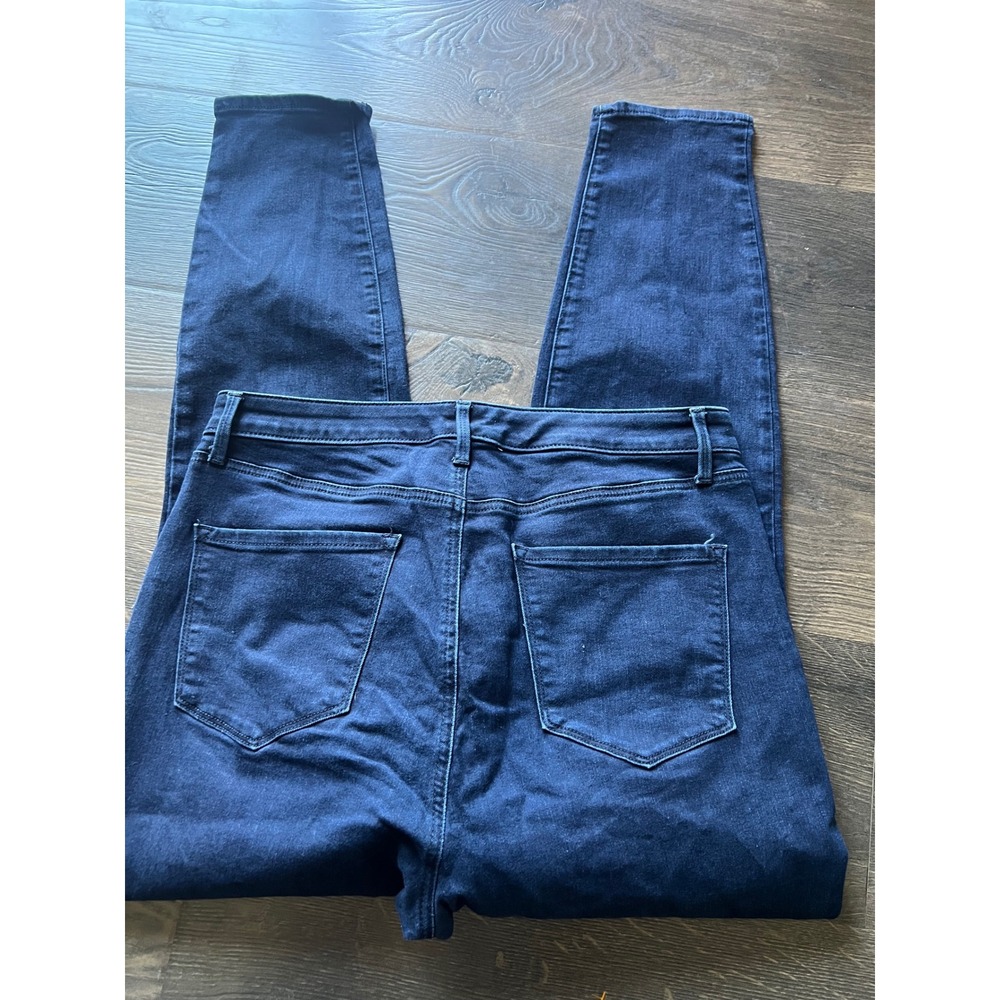 Talbots Flawless High-Rise Jegging Ankle Curvy Dark Wash Indigo Jeans Size 10 - Picture 2 of 6